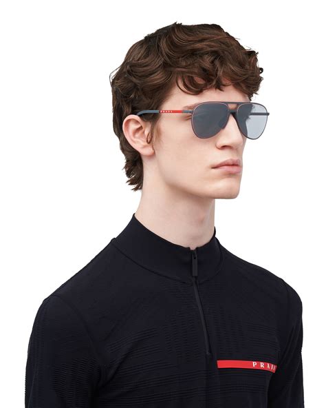 prada linea rossa sunglasses price